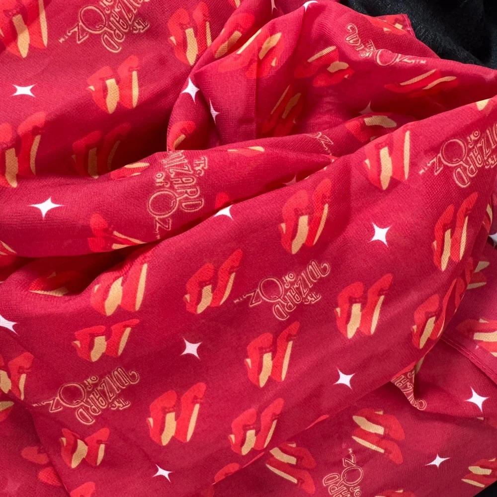 Erstwilder Wizard of Oz Ruby‎ Slippers Red Oblong Scarf